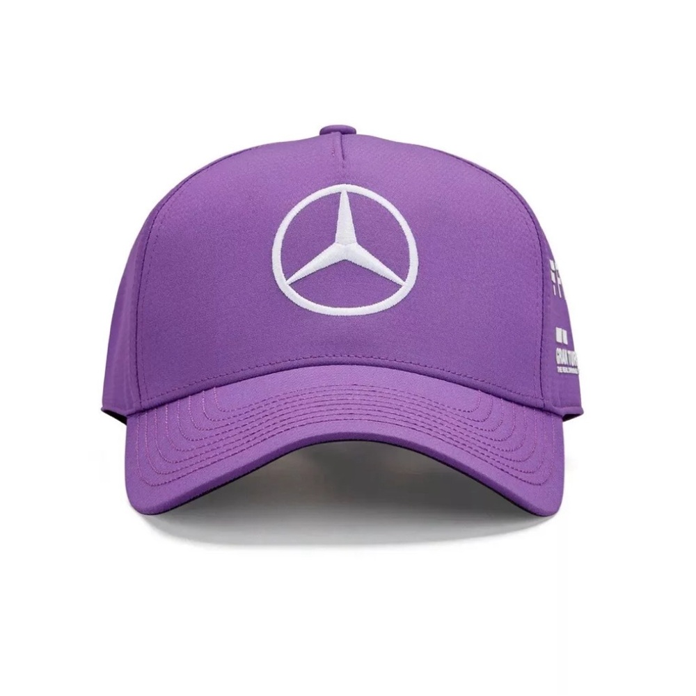 Formula 1 Lewis Hamilton Hat- Purple - Team Mercedes Benz AMG Petronas